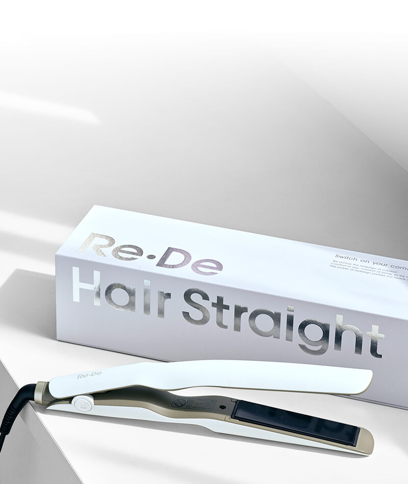 正規販売店】Re・De リデ ストレート ヘアアイロン スムース/モイスト