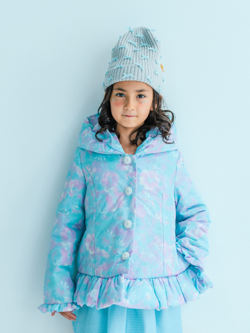 BUNNY | アウター - ライラックノスタルジックフラワー 【公式】fafa