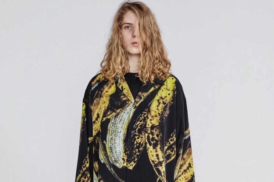 ラッド ミュージシャン 20年秋冬新作、“バナナの皮”柄シャツや