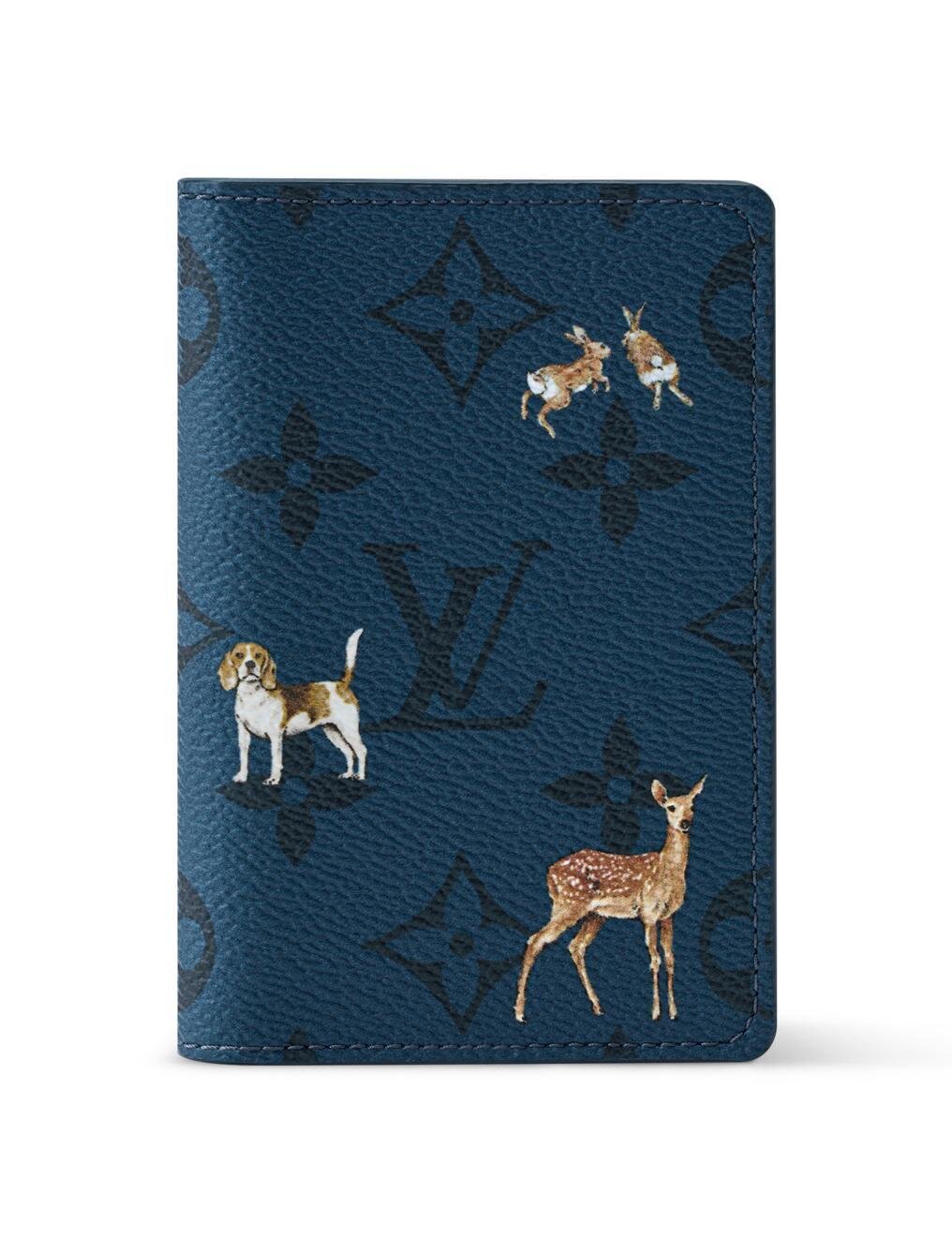 ルイ・ヴィトン“森の動物”モノグラムレザーグッズ、ハリネズミ＆犬