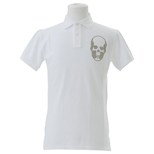 ルシアン ペラフィネ、クリスタルスカル入り限定Tシャツとポロシャツ