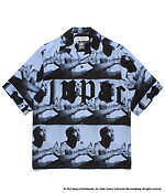 ワコマリア×2PACのコラボアロハシャツ、ポートレート＆グラフィックを