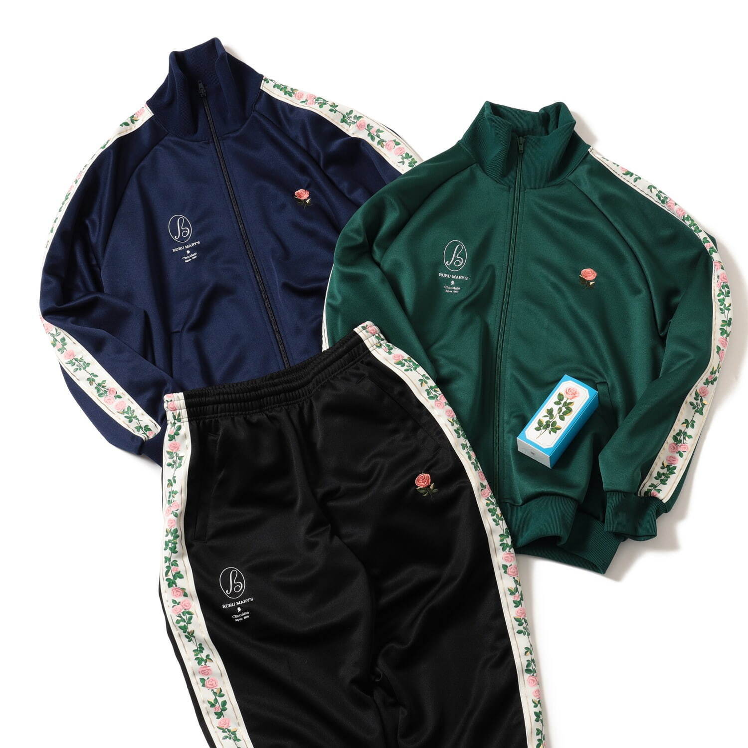 ビームス クチュール×ルル メリー“花＆スワン”刺繍入りスカジャンや新