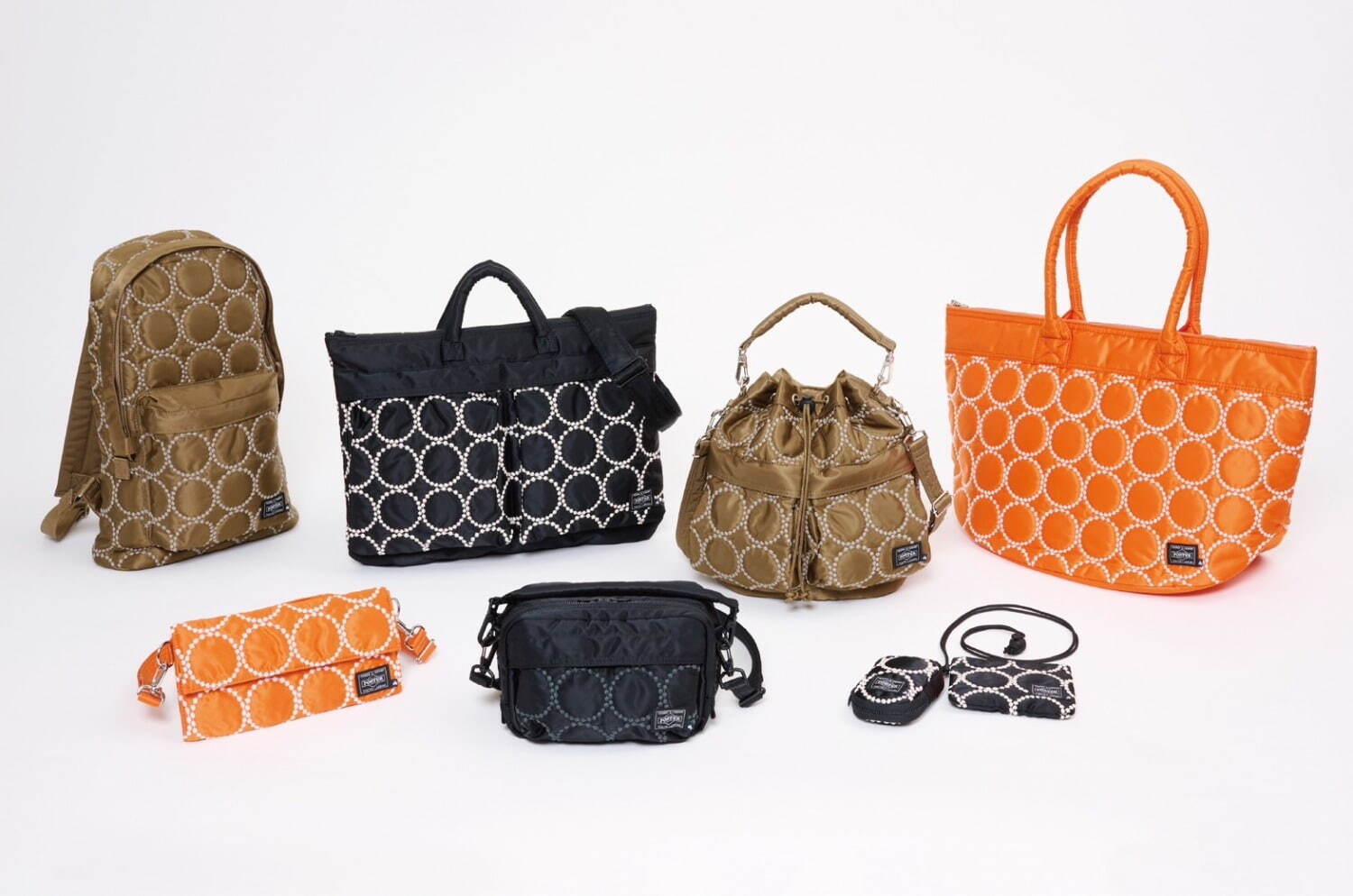 ポーター×ミナ ペルホネンの刺繍入り新作コラボアイテム、2WAY