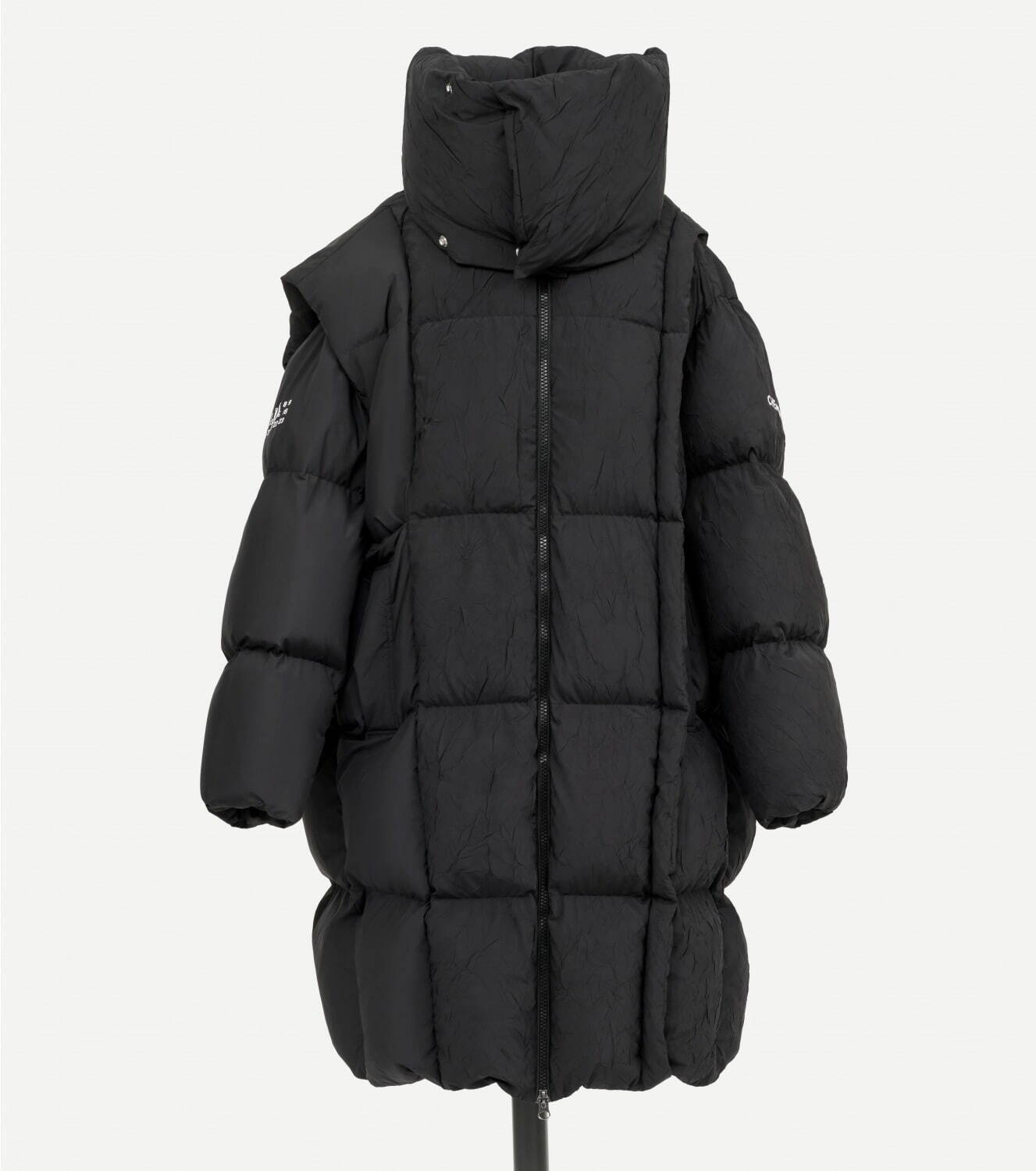 エムエム6 メゾン マルジェラ×チェンペンのダウンアウター、ロング