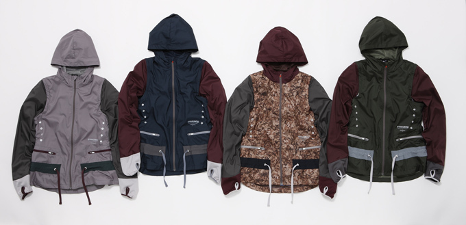 ★☆NIKE×UNDER COVER GYAKUSOUブラウンジャケット☆★ GYAKUSOU(ギャクソウ) shield jacket シールドジャケット ランニング M