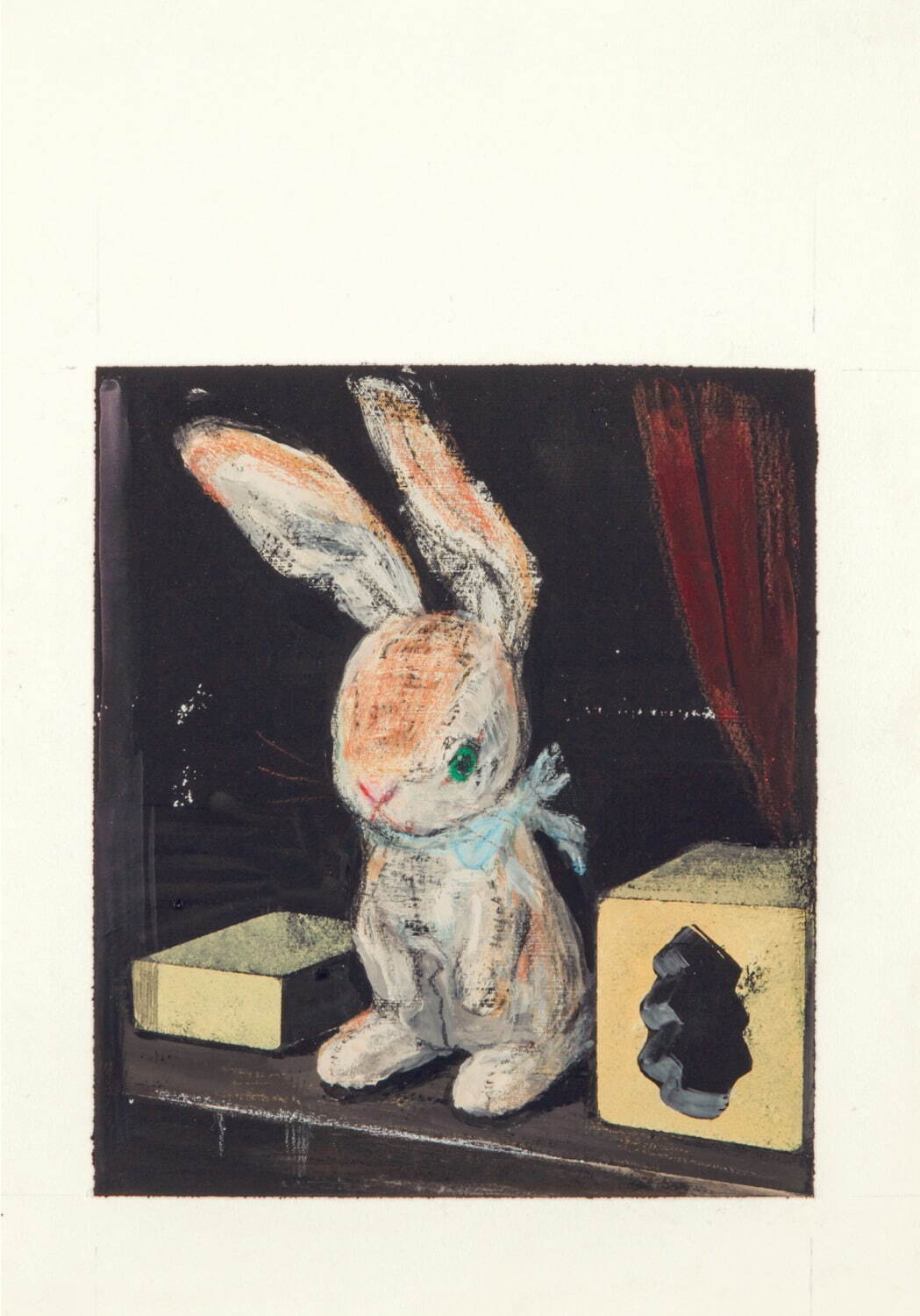 絵本作家・酒井駒子初の個展が東京・神奈川で、『よるくま』『ビロード