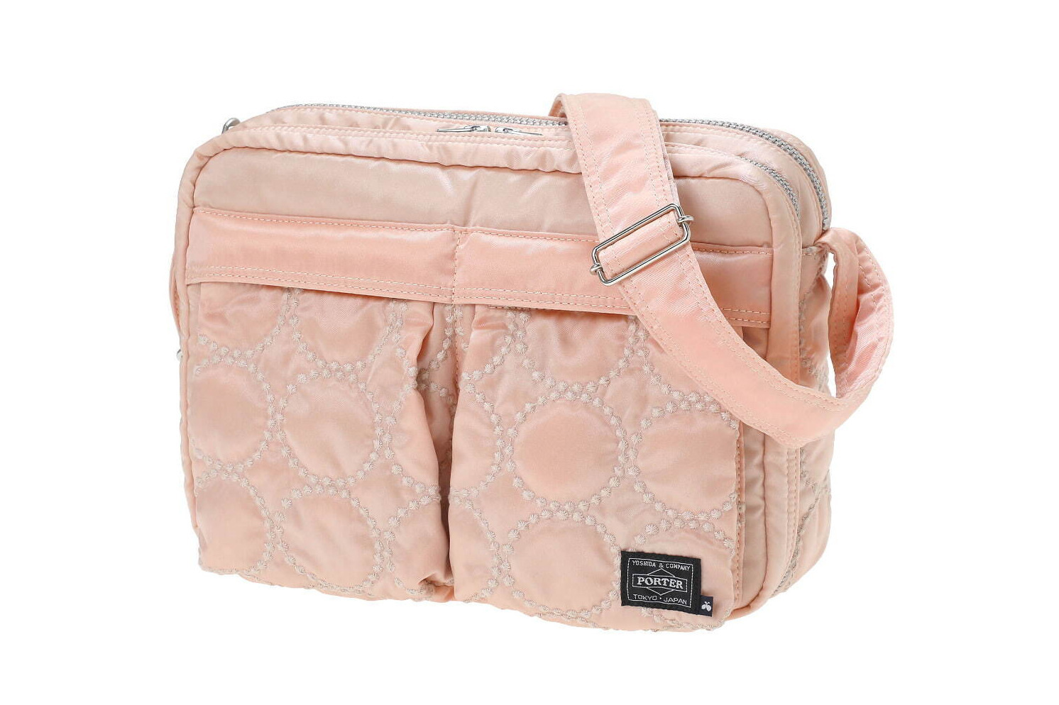 X-girlとポーターのコラボバックパック＆ミニボストン、裏地に