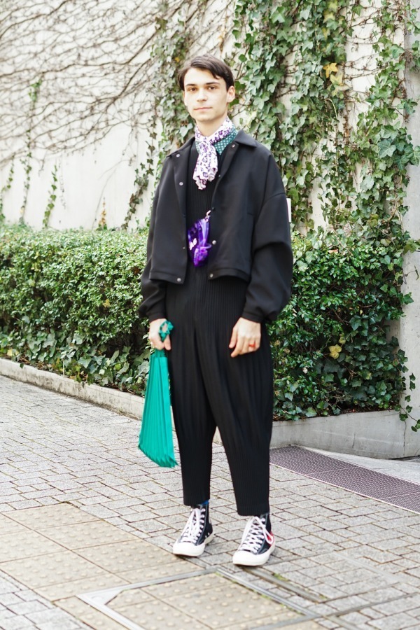 ミー イッセイ ミヤケ(me ISSEY MIYAKE)着用 スナップ - ファッション