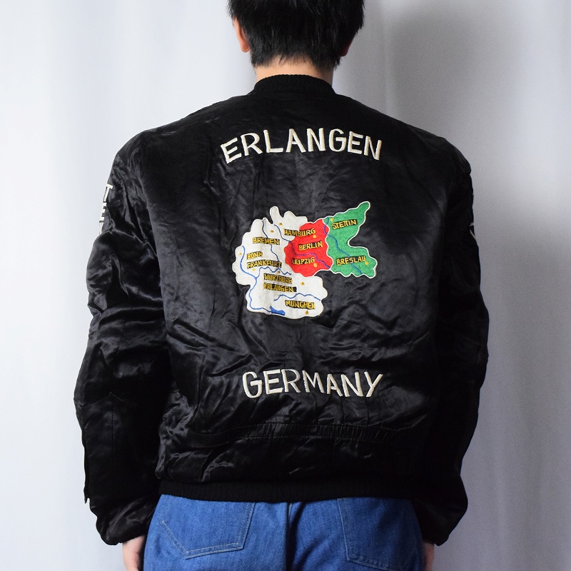 50年代 60年代 50s 60s 黒 ブラック スカジャン ジャーマニー ドイツ