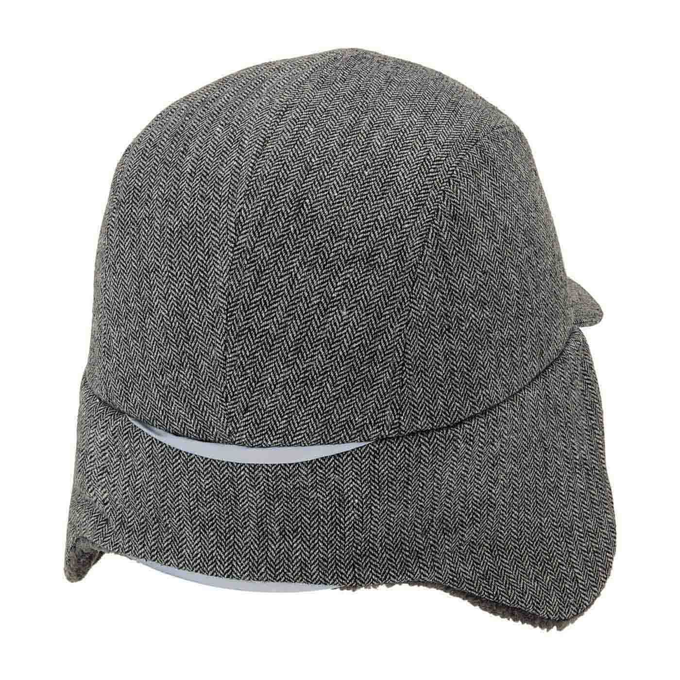 ラミプリュス デザイン楽しむ おしゃヘル用耳当て付きキャップ