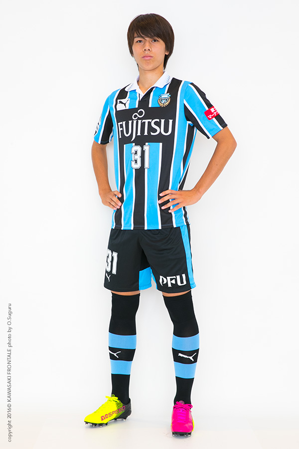 MF31／田中碧選手 | 選手・スタッフプロフィール2016 : KAWASAKI FRONTALE