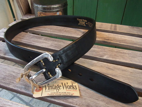 ビンテージワークス レザーベルトVINTAGE WORKS LEATHER BELT DH5536