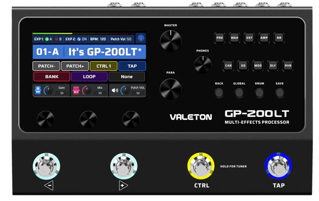 Valeton GP-200LT GP-200LT Multi-Effects Processor | Full Compass