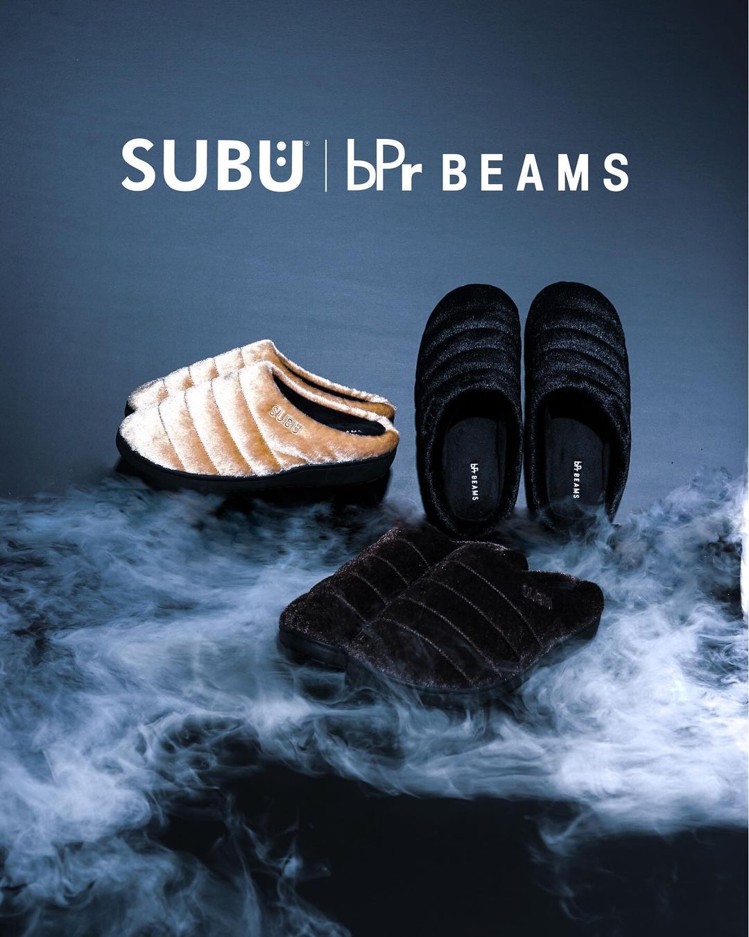 2024年 9月上旬 発売】SUBU × bPr BEAMS 別注 フェイクファー サンダル