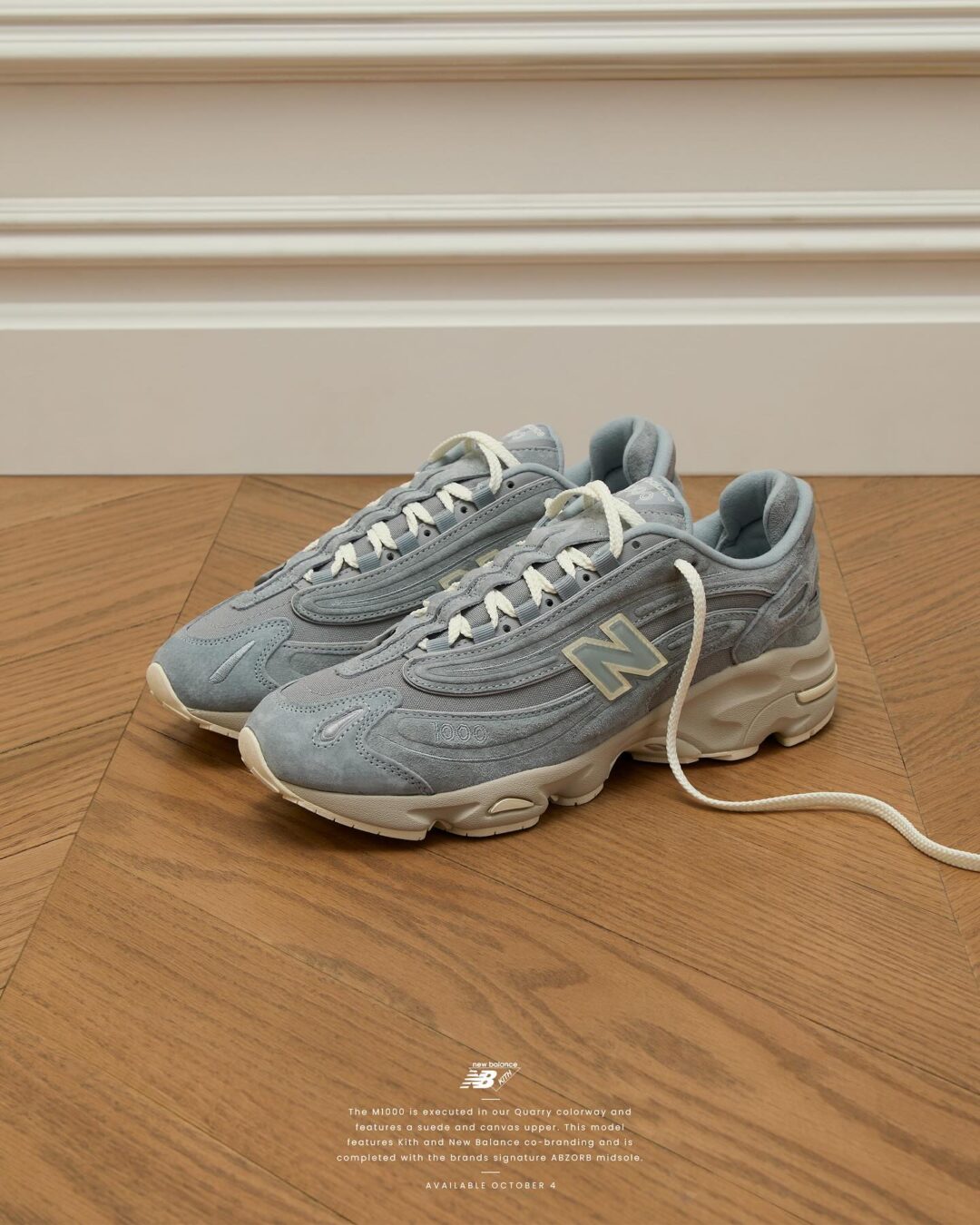 2024年 10/8 発売】KITH x New Balance M1000 (キス ニューバランス