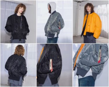 ALPHA INDUSTRIES × monkey time キルテッド サイドジップ MA-1が2024