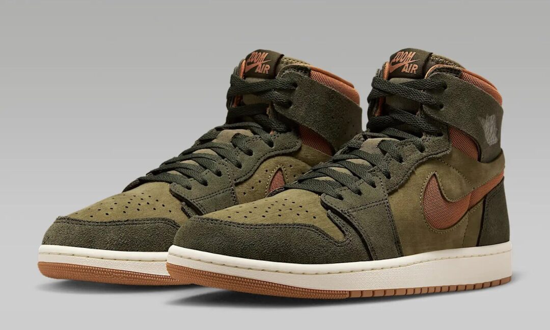 2025年 1/13 発売】NIKE AIR JORDAN 1 HIGH ZOOM CMFT 2 “Medium Olive
