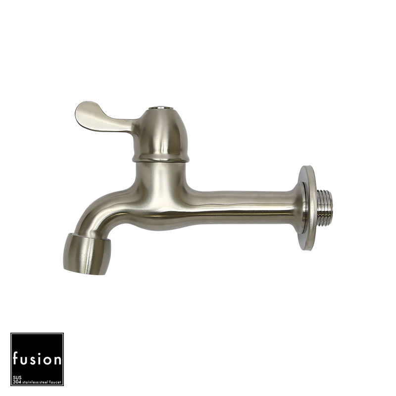 ステンレス・KOLMガーデン水栓（ショート）タケノコ金具仕様