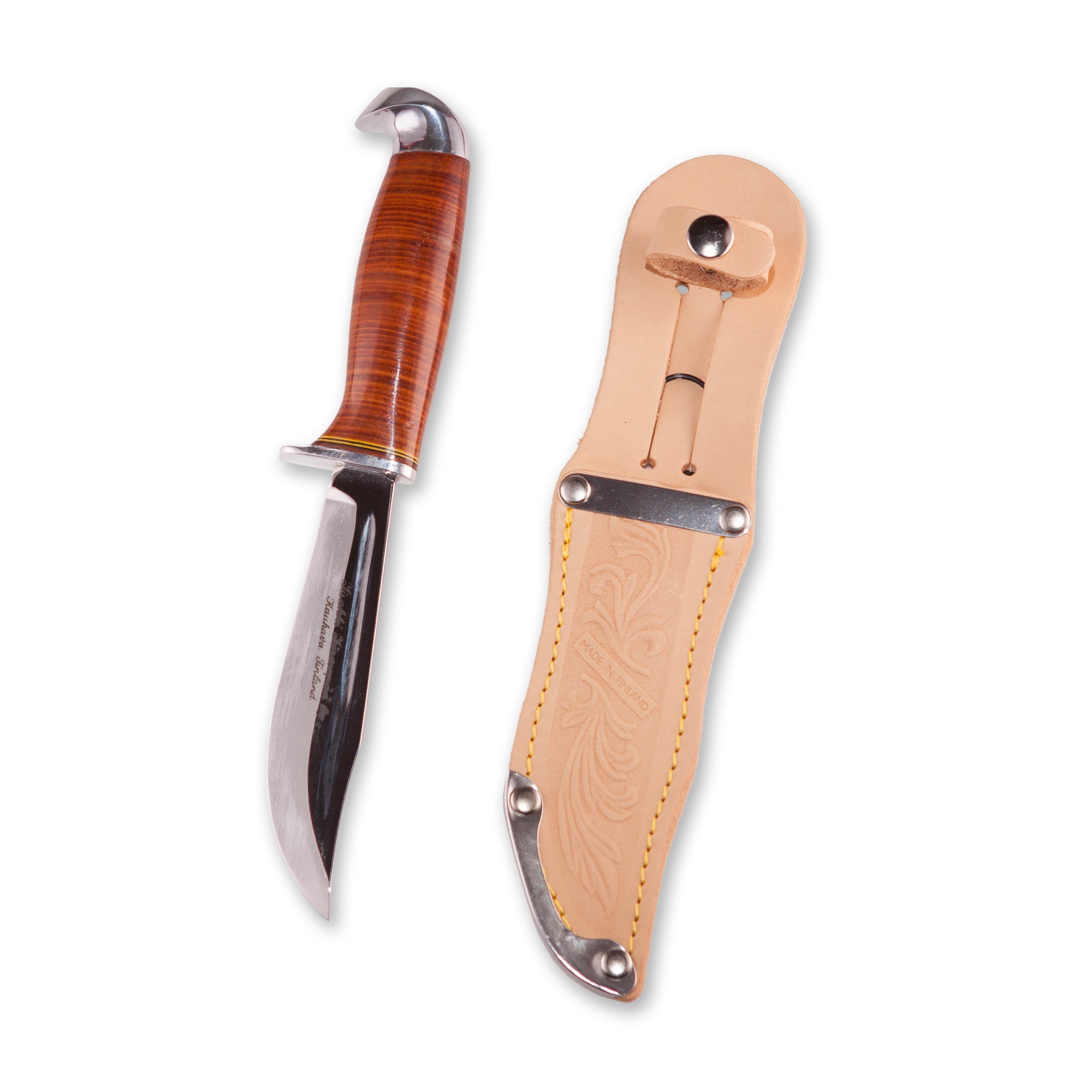 Jarvenpaa Scout Medium Knife Scandi Viking Hunting Finland