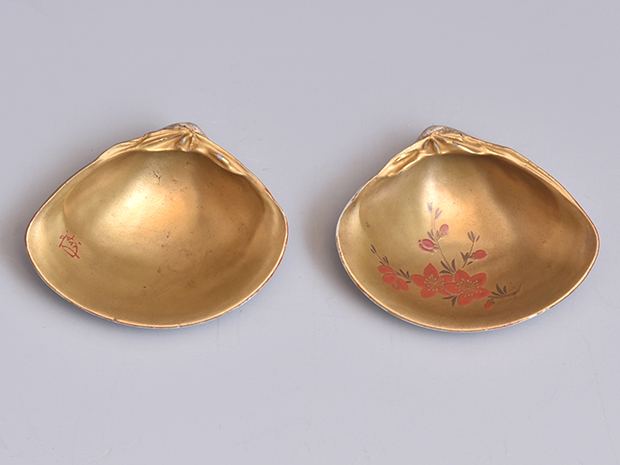 蛤香合 守屋松亭(作) 共箱 | 古美術ささき