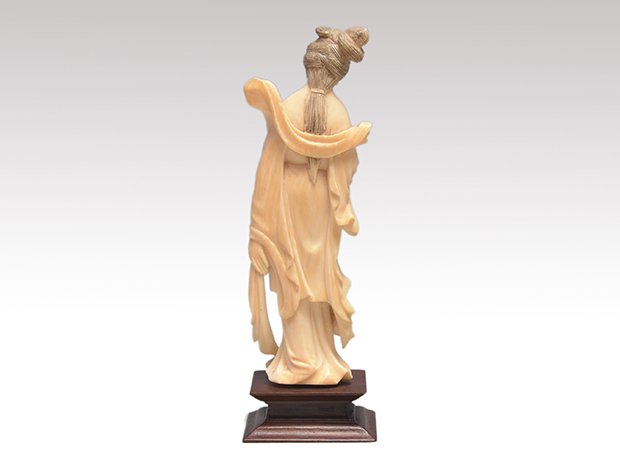 象牙 中国婦人像 高さ12.7cm | 古美術ささき