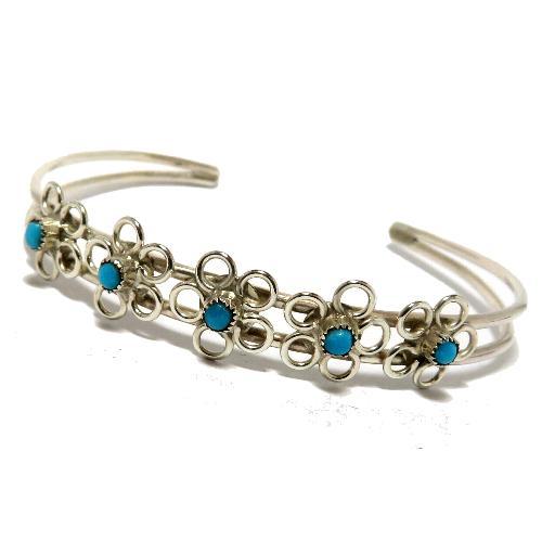 インディアンジュエリー・ズニ族 ブレスレット・バングル