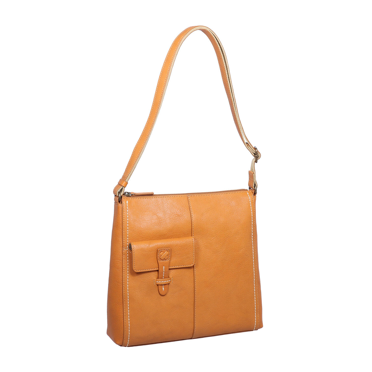 タンニン鞣し 牛革 ユニセックス ショルダーバッグ | エールック株式