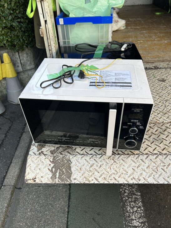 出張で木更津市へ【出張査定】日立 電子レンジ HMR-TR221など4点