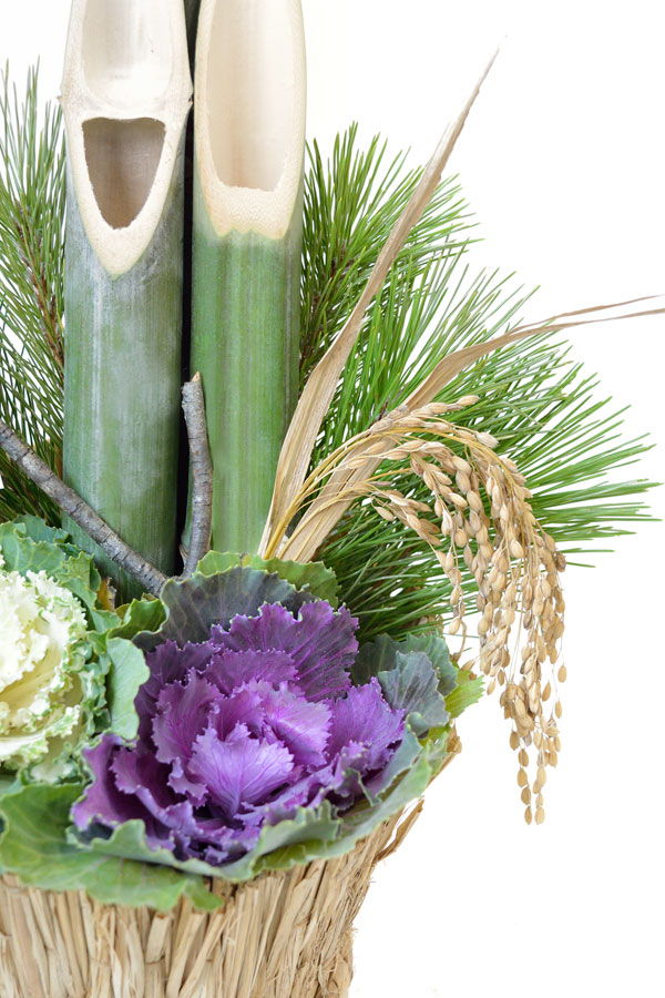 迎春門松 【屋外用】（高さ約50cm）の販売、通販のページ｜門松.jp