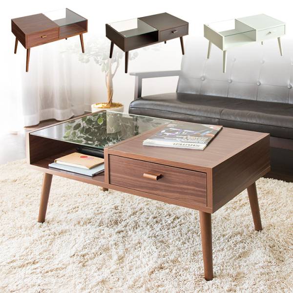 ガラス製（センターテーブル） - 家具通販のわくわくランド 本店