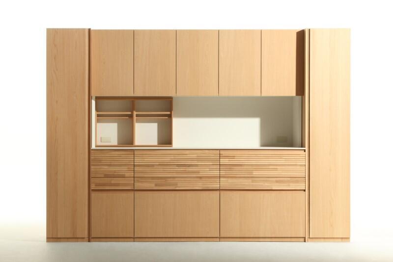 組み合わせタイプの食器棚で使いやすくカスタマイズ！おすすめカリモク