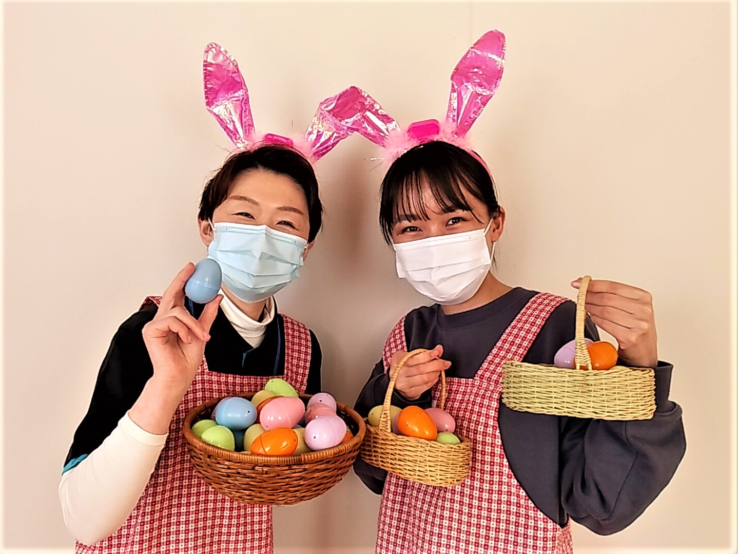 🥚早足うさぎのイースター 🐰 | 特別養護老人ホーム 三清荘
