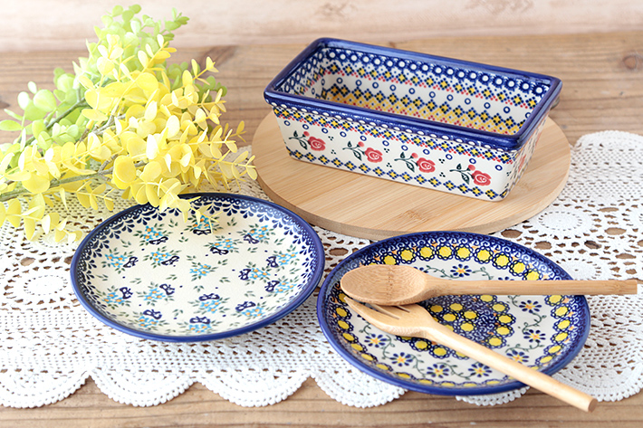 パウンド型・ポーリッシュポタリー(ポーランド食器)