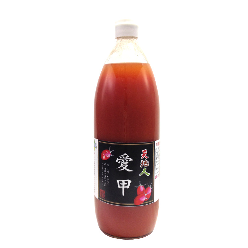 天地人トマトジュース 愛甲 1000ml【TKSタングロン】 - 北海道発見市場