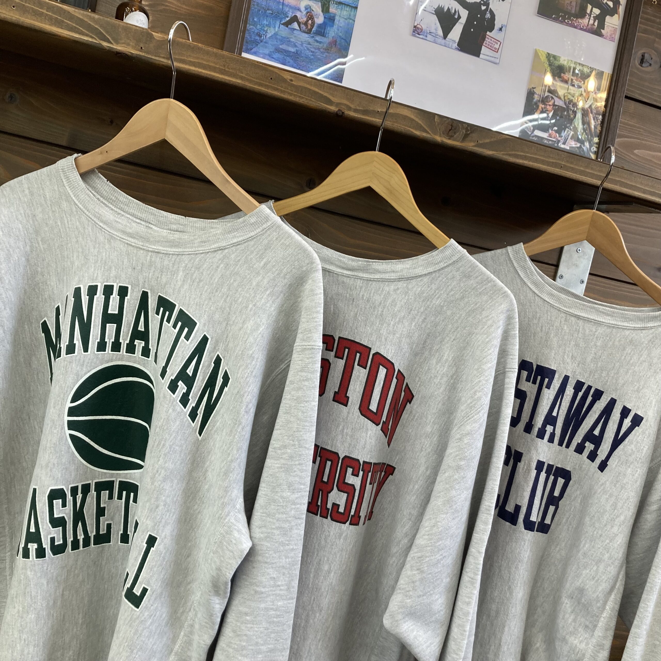 Champion REVERSE WEAVE 90s ヴィンテージスウェット多数入荷しました