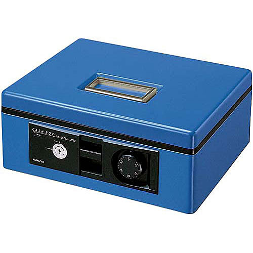 KOKUYO コクヨ 手提げ金庫【B5】＜ダイヤル＞(紙幣/硬貨一体型トレー