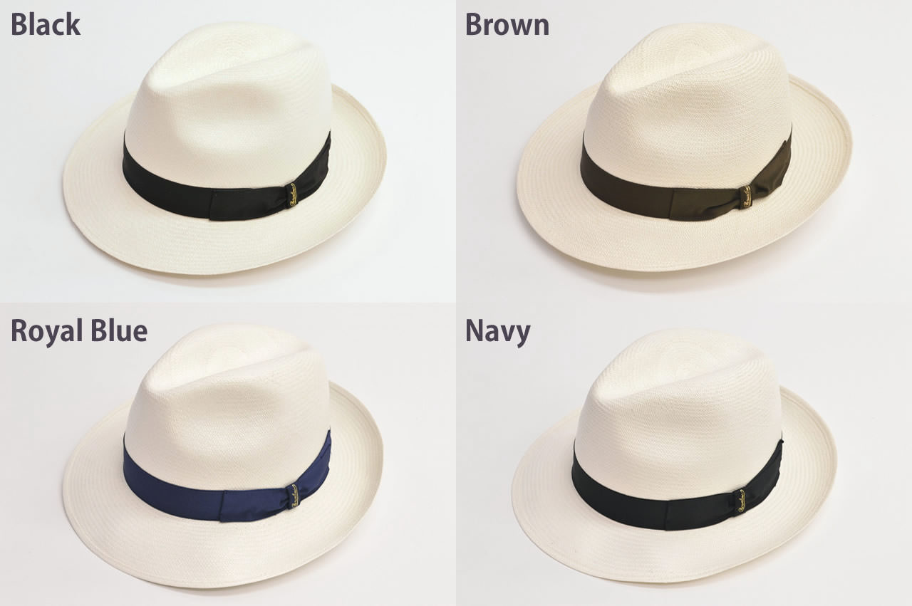 ボルサリーノ パナマハット ファイン ミドル 140338 ss-br003｜京都