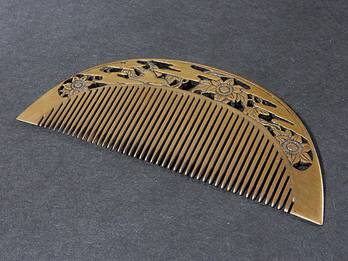 べっ甲 櫛 透かし彫り 販売 | 【骨董品買取】日本全国対応・老舗骨董店