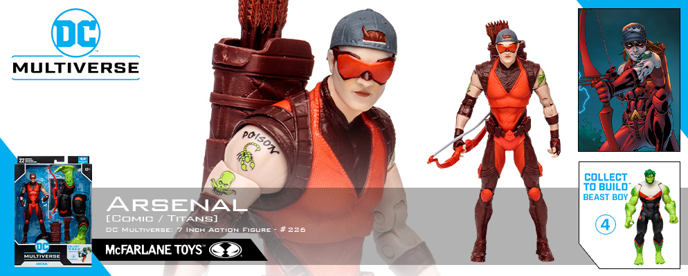 DCコミックス』【DCマルチバース】7インチ・アクションフィギュア