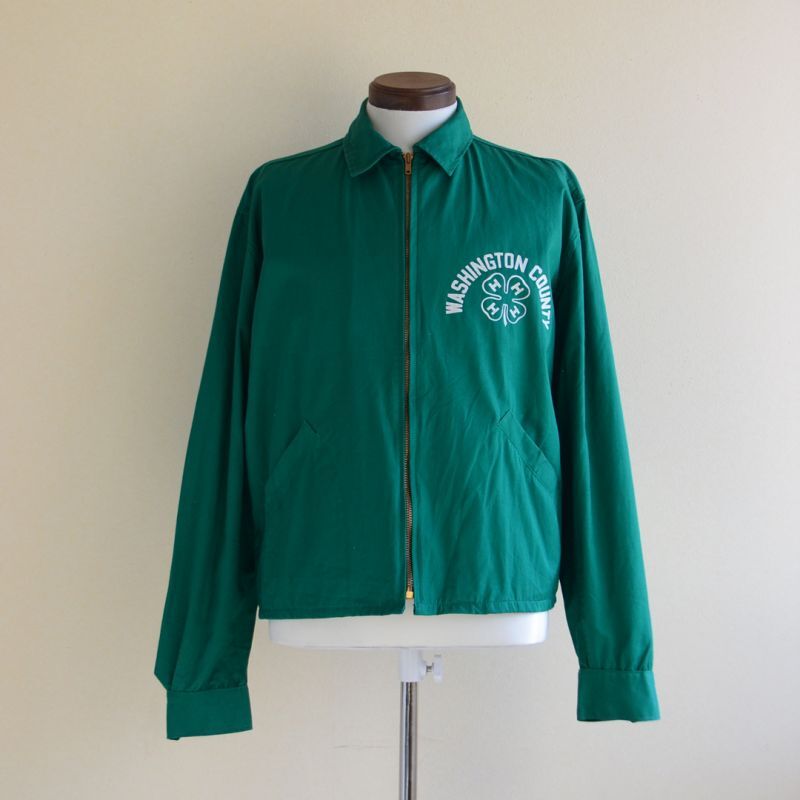 1960s 4-H CLUB コットンジャケット 表記M - 古着屋HamburgCafe