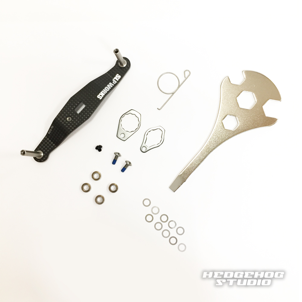 ダイワ純正/SLP WORKS】23RCSB カーボンクランクハンドル