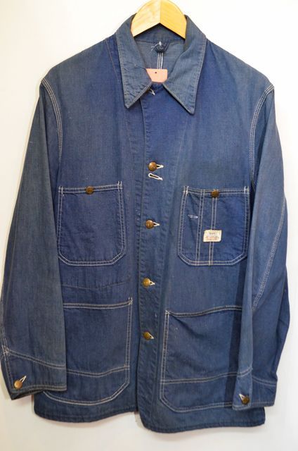 60's Sears デニムカバーオール “VATDYE”ou-467｜VINTAGE