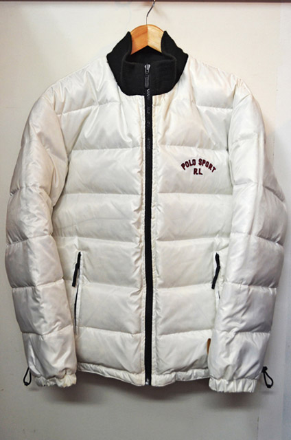 90's POLO SPORT リバーシブルダウンジャケット - used&vintage box Hi