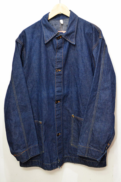 40's 2ポケットデニムカバーオール 
