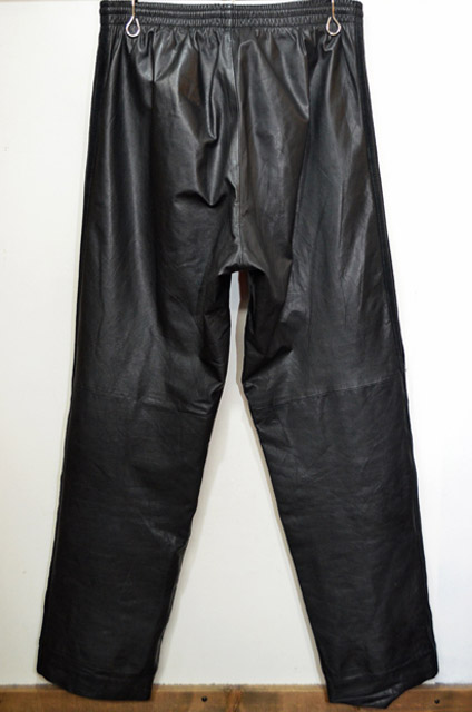 80's ADIDAS レザートラックパンツ - used&vintage box Hi-smile