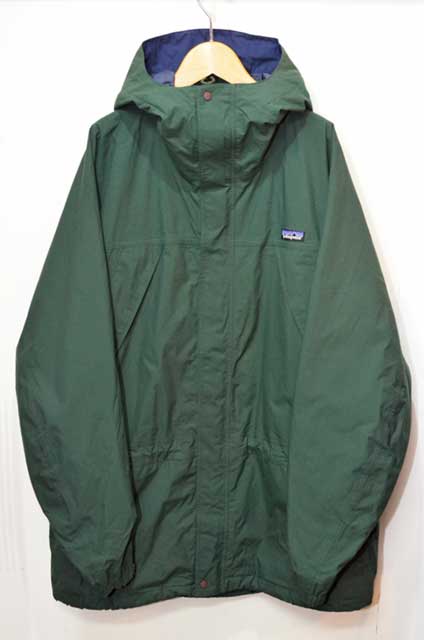 98's Patagonia STORM JACKET “HUNTER GREEN” - used&vintage box Hi-smile