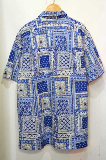 Polo Ralph Lauren S/S 総柄シャツ “CLAYTON” - used&vintage box Hi-smile