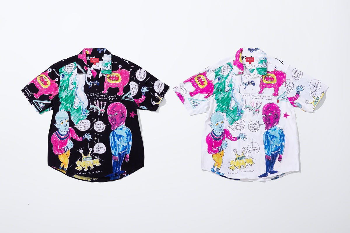Supreme x Daniel Johnston Collab Drops Today