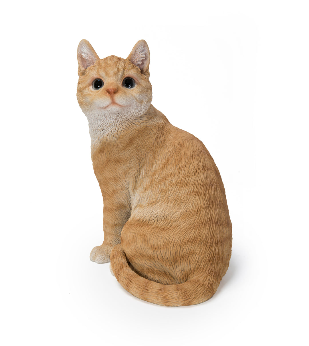 Ginger Cat Looking Back Resin Statue for Décor – Hi-Line Gift Ltd.